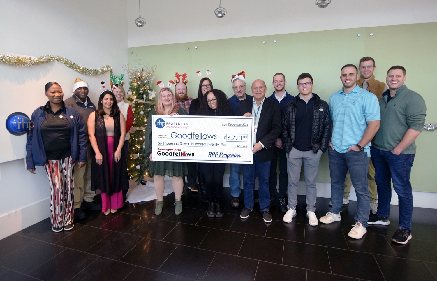 RHP Properties Marks 21st Year Supporting Farmington Area Goodfellows Holiday Drive: “No Child or Senior Without a Christmas”